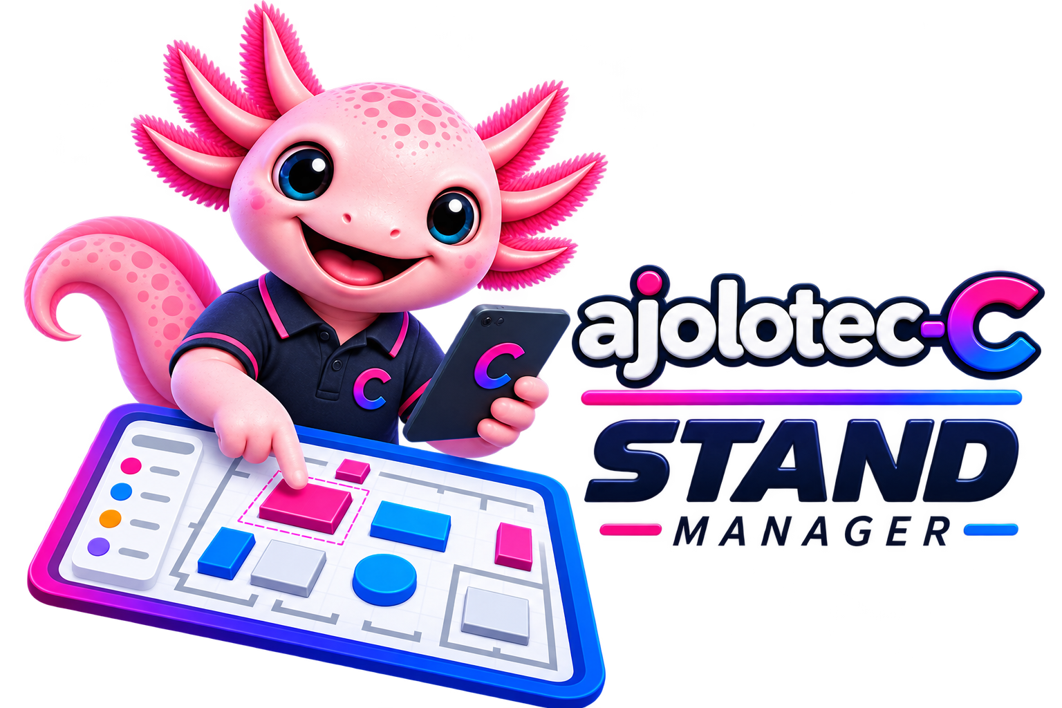 Ajolotec Stand Manager